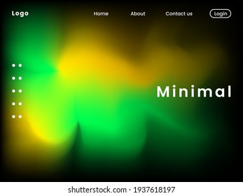 Formas de malla de degradado de fluidos coloridas y de moda aisladas en segundo plano. Futuros antecedentes de diseño para carteles Presentaciones Anuncios de páginas web de tarjetas intelectuales y uso móvil.eps10