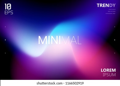Trendy Colorful Fluid Gradient Shape Background with Place fo Text. Backdrop for Banner, Poster, Cover, Flyer, Presentation, Advertising, Intitational Card, Website and Mobile Usage