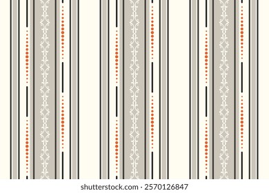 Trendy colorful striped wallpaper for wall. Vintage stripes seamless pattern. Vector illustration