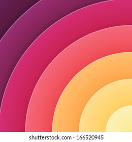 Trendy colors gradient background. Vector element for design