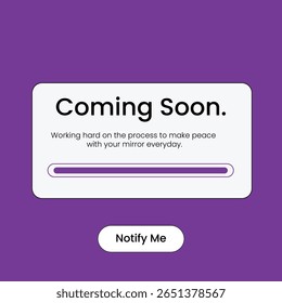 trendy coming soon web release background