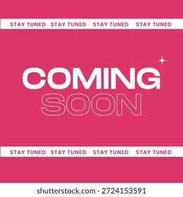 trendy coming soon web release background