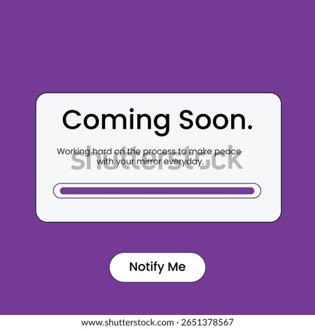 trendy coming soon web release background