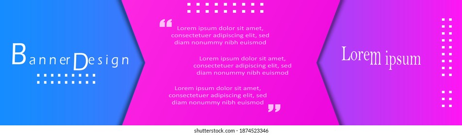 trendy commrcial web banner template with fluid and multicolor style fit for your website, web promotion, business, introducing, etc