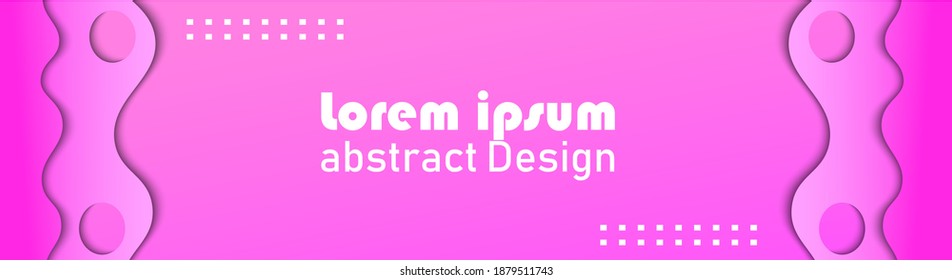 trendy commrcial web banner template with fluid and multicolor style fit for your website, web promotion, business, introducing, etc