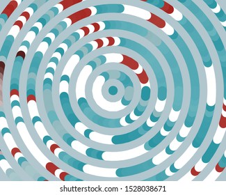 Trendy concentric, great design for any purposes. Vector template. Modern graphic design elements. Trendy dynamic wallpaper. Creative geometric wallpaper.