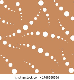 Trendy concise pattern in geometric style
