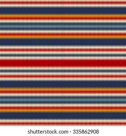 Trendy, contemporary ethnic seamless pattern, embroidery cross, ikat, squares, diamonds, stripe.