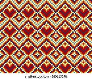 Background Ethnic Motifs Seamless Pattern Stock Vector (Royalty Free ...