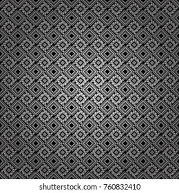 Trendy contemporary graphics. Vector seamless pattern. Repeating geometric white, gray and black tiles. Modern stylish texture.