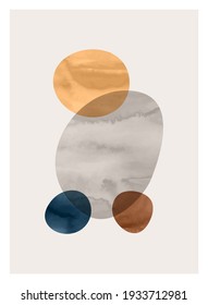 Trendy contemporary set of abstract creative minimalist  compositions for background,  wall decoration, postcard or brochure cover design art.  
EPS10 vector.