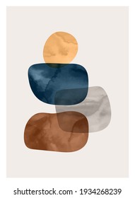 Trendy contemporary set of abstract creative minimalist  compositions for background,  wall decoration, postcard or brochure cover design art.  
EPS10 vector.