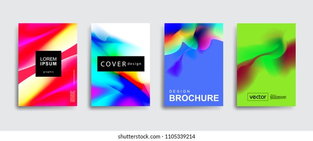 Trendy covers or backgrounds for placard, poster, magazine, brochure, flyer or banner design.
Set of minimal  futuristic  abstract graphic geometric elements and shapes. 
Vector eps10 illustration