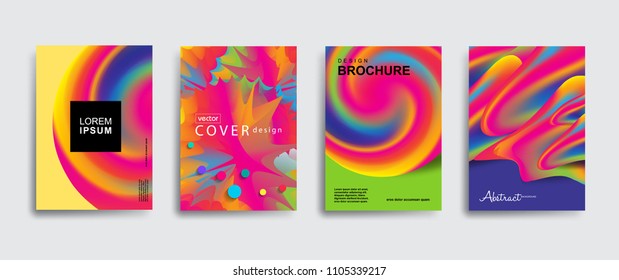 Trendy covers or backgrounds for placard, poster, magazine, brochure, flyer or banner design.
Set of minimal  futuristic  abstract graphic geometric elements and shapes. 
Vector eps10 illustration