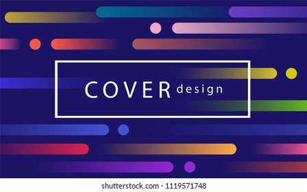 Trendy covers or backgrounds for placard, poster, magazine, brochure, flyer or banner design.
Minimal geometric abstract graphic bauhaus geometric elements and shapes. 
Vector eps10 illustration