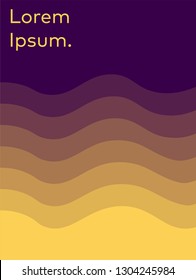 Trendy covers design. Simple shapes overlap