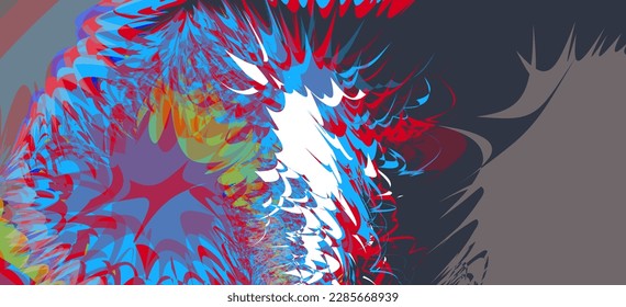 trendy covers design.geometric shapes design. Futuristic patterns. 