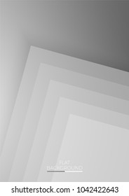 Trendy covers flat design. Simple blending overlap colorful background. Eps10 vector illustration