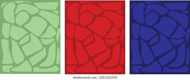 Trendy covers set. Cool abstract and floral design. Easy to re-size. For notebooks, planners, brochures, books, catalogs etc. Vector illustration.