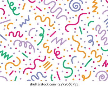 Trendy Creative minimalist style background for children birthday or celebration moments