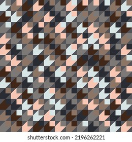 El cubo de moda da forma al movimiento de un vector gris negro de color rosa sin fisuras diseño geométrico de patrones.