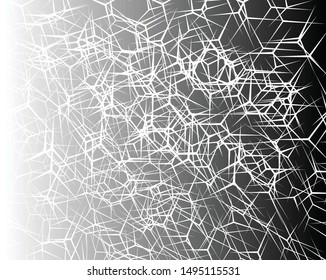 Trendy Curve Lines Background. Abstract Background