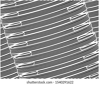 Trendy Curve Lines Background. Abstract Background with Wavy Lines
