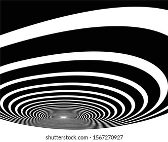 Trendy Curve Lines Background. Abstract Background with Wavy Lines