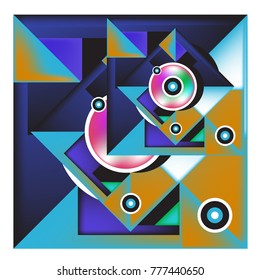 Trendy curvy geometric memphis elements colorful design. Retro 90’s style texture, pattern and elements. Modern abstract culture background design and cover template.