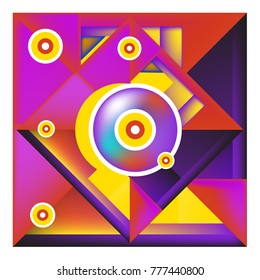 Trendy curvy geometric memphis elements colorful design. Retro 90’s style texture, pattern and elements. Modern abstract culture background design and cover template.