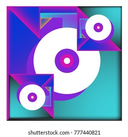 Trendy curvy geometric memphis elements colorful design. Retro 90’s style texture, pattern and elements. Modern abstract culture background design and cover template.