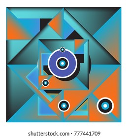 Trendy curvy geometric memphis elements colorful design. Retro 90’s style texture, pattern and elements. Modern abstract culture background design and cover template.