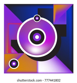 Trendy curvy geometric memphis elements colorful design. Retro 90’s style texture, pattern and elements. Modern abstract culture background design and cover template.