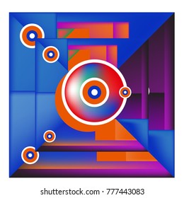 Trendy curvy geometric memphis elements colorful design. Retro 90’s style texture, pattern and elements. Modern abstract culture background design and cover template.