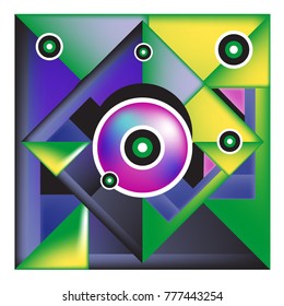 Trendy curvy geometric memphis elements colorful design. Retro 90’s style texture, pattern and elements. Modern abstract culture background design and cover template.