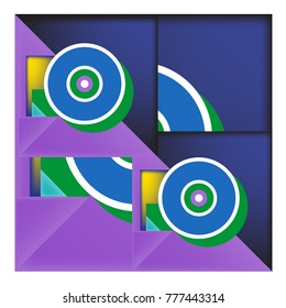 Trendy curvy geometric memphis elements colorful design. Retro 90’s style texture, pattern and elements. Modern abstract culture background design and cover template.
