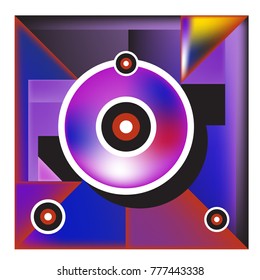 Trendy curvy geometric memphis elements colorful design. Retro 90’s style texture, pattern and elements. Modern abstract culture background design and cover template.