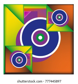 Trendy curvy geometric memphis elements colorful design. Retro 90’s style texture, pattern and elements. Modern abstract culture background design and cover template.