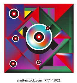 Trendy curvy geometric memphis elements colorful design. Retro 90’s style texture, pattern and elements. Modern abstract culture background design and cover template.
