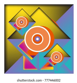 Trendy curvy geometric memphis elements colorful design. Retro 90’s style texture, pattern and elements. Modern abstract culture background design and cover template.