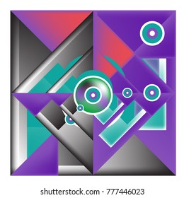 Trendy curvy geometric memphis elements colorful design. Retro 90’s style texture, pattern and elements. Modern abstract culture background design and cover template.