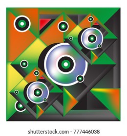Trendy curvy geometric memphis elements colorful design. Retro 90’s style texture, pattern and elements. Modern abstract culture background design and cover template.