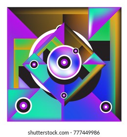 Trendy curvy geometric memphis elements colorful design. Retro 90’s style texture, pattern and elements. Modern abstract culture background design and cover template.