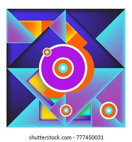 Trendy curvy geometric memphis elements colorful design. Retro 90’s style texture, pattern and elements. Modern abstract culture background design and cover template.