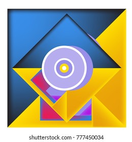 Trendy curvy geometric memphis elements colorful design. Retro 90’s style texture, pattern and elements. Modern abstract culture background design and cover template.