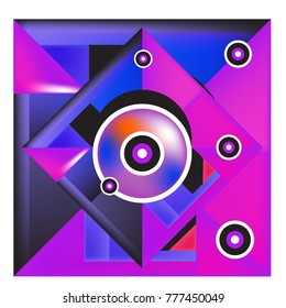 Trendy curvy geometric memphis elements colorful design. Retro 90’s style texture, pattern and elements. Modern abstract culture background design and cover template.
