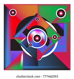 Trendy curvy geometric memphis elements colorful design. Retro 90’s style texture, pattern and elements. Modern abstract culture background design and cover template.