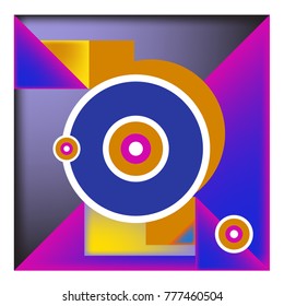 Trendy curvy geometric memphis elements colorful design. Retro 90’s style texture, pattern and elements. Modern abstract culture background design and cover template.