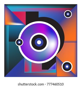 Trendy curvy geometric memphis elements colorful design. Retro 90’s style texture, pattern and elements. Modern abstract culture background design and cover template.