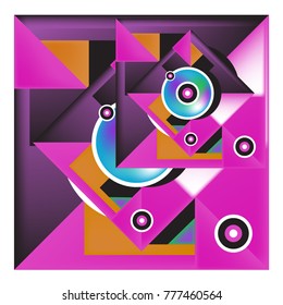 Trendy curvy geometric memphis elements colorful design. Retro 90’s style texture, pattern and elements. Modern abstract culture background design and cover template.